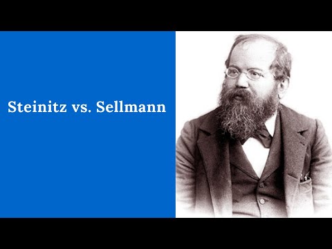 Steinitz - Sellmann || Strategische Meisterleistung gegen Französisch || Schachweltmeister