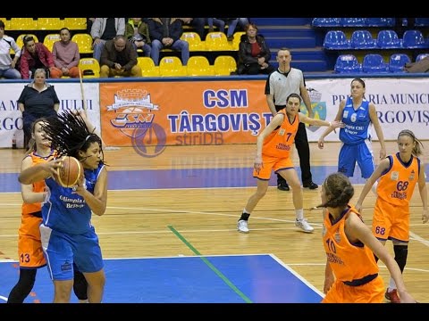 CSU Olimpia Brasov 54 - 82 CSM Târgovişte (Romanian 2016/2017 regular season)