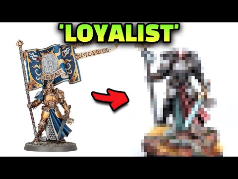 Kitbashing a 'Loyalist' Space Marine with Heretical Geneseed!