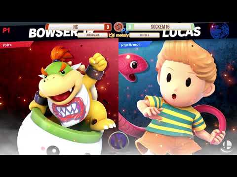 No Dice #50 Losers Semis - NC (Bowser Jr.) Vs. Sockem16 (Lucas) - SSBU Tournament