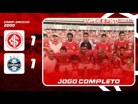 Internacional 1x1 Grêmio | Campeonato Gaúcho 2000 | Jogo Completo