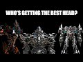 WHO S GETTING THE BEST HEAD TRANSFORMERS EDITION