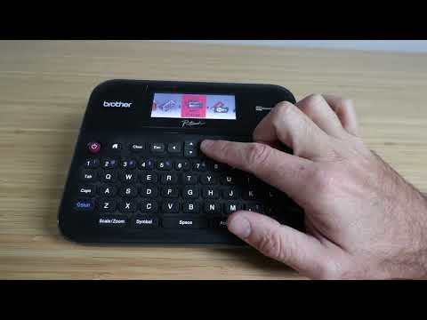 How To Use Brother P Touch Label Maker (610 and 600) & Features
