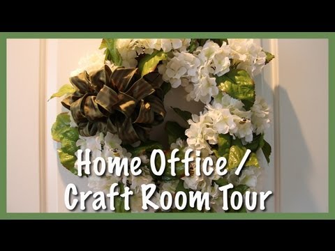 Home Office/Craft Room Tour (2013)