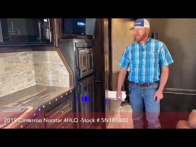 Preview image of 2019 Cimarron Norstar 4 Horse Living Quarters youtube video