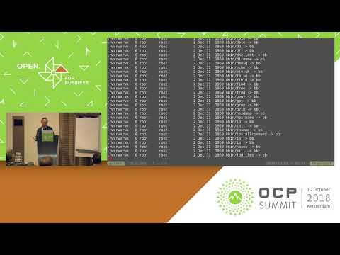 OCPREG18 - Linuxboot  Linux as Firmware
