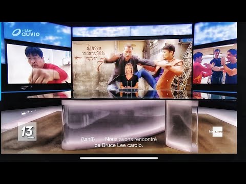 Mark Stas in the Belgian Television, LA Une- RTBF