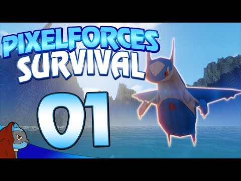 THAT'S A GOOD START! Ep.1 | Pixelmon Survival on the PixelForces Server