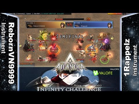 Titan 17/09/2017 AM: Semifinal - RebornVN9999 vs 1Rappelz - Atlantica Online