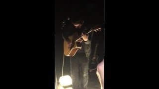 Lee DeWyze Learn To Fall Boston 2/11/16