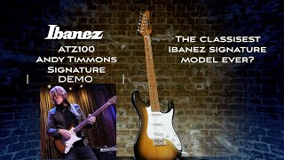 Video thumbnail for Ibanez Andy Timmons ATZ100 Demo- Stunning guitar! by Lee Wrathe