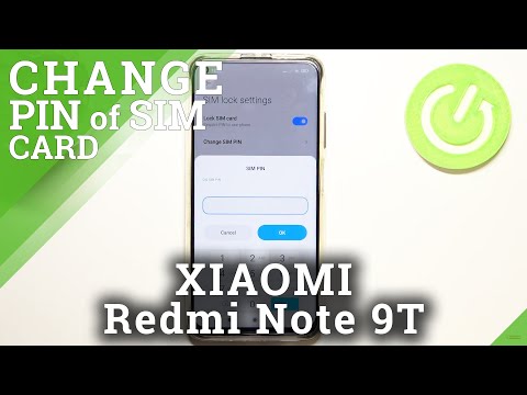 How to Change SIM PIN on XIAOMI Redmi Note 9T – Set PIN for SIM Card