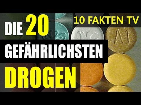 DIE 20 GEFÄHRLICHSTEN DROGEN DER WELT - 10 FAKTEN TV