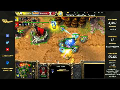 WCA 2015 PRO QUALIFIER CN - Group A: [U] XiaoKai vs. Romantic [H]