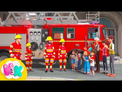 Le camion de pompier 🚒 Chansons pour Enfants | HeyKids en Français