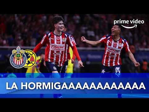 GOAL BY THE ANT! | Chivas vs América | Matchday 6 Clausura 2026 #ElClásicoDeMéxico