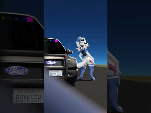 Maxx’s new bumper sticker backfires :3 #animation #furry #furryart #cars #car #carlover #boykisser