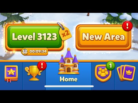Daily play Royal Match | Level from 3112 to 3123