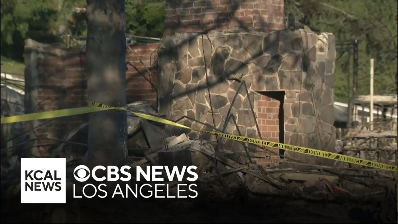 Residents survey the damage after Mountain Fire tears through their neighborhood