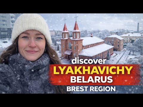 Belarus walking tour! What is life like in a small town in Belarus? Explore Lyakhavichy!