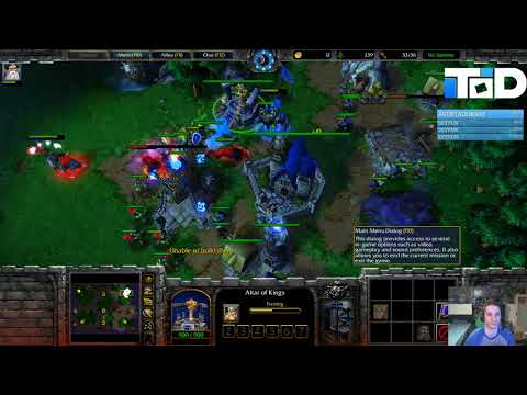 Warcraft III #803 - RaZZorMaN Human vs Orc (Echo Isles)