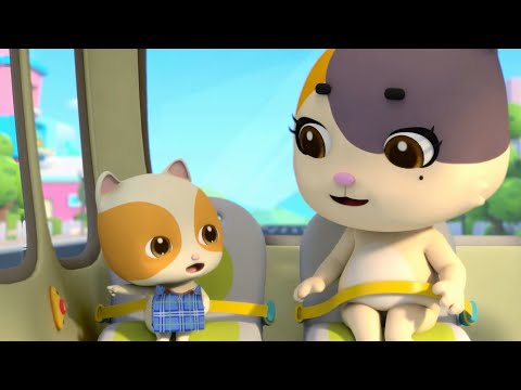 Capa de Quem Vai Descer? 🚌 |  Bom Hábito | Historinhas e Músicas Infantis | BabyBus Português