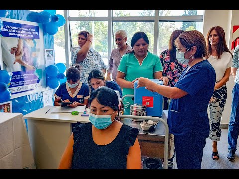 Comenzó la vacunación a embarazadas contra el virus sincitial respiratorio