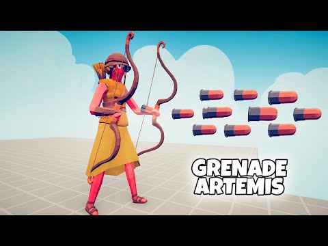 GRENADE ARTEMIS vs EVERY FACTION | TABS Totally Accurate Battle Simulator