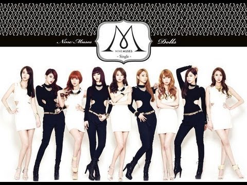 Nine Muses - Dolls cd case review