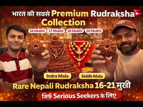Unveiling the Finest: Premium Nepali Rudraksha Beads & Malas #nepalirudraksha
