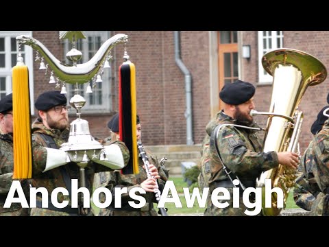 Anker gelichtet (Anchors Aweigh) Heeresmusikkorps Hannover Kommandoübergabe LogBtl 161 Delmenhorst