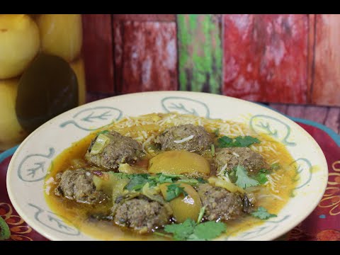 Spicy Kefta Tagine with Preserved Lemons! Moroccan one-pot cooking.
