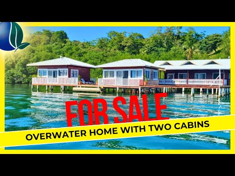 Overwater Caribbean Home with Rental Cabins for Sale | Bocas del Toro, Panama