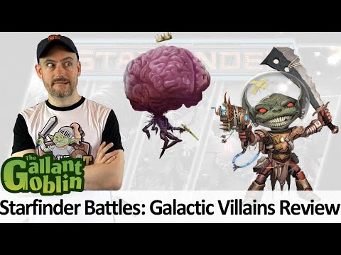 Galactic Villains Review - Starfinder Battles Prepainted Minis - WizKids/Paizo