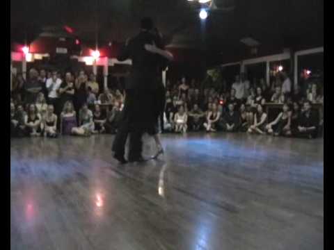  Angelina Staudinger  and  Diego Escobar  are  dancing  to  the  tango  "  Café Domínguez  "
