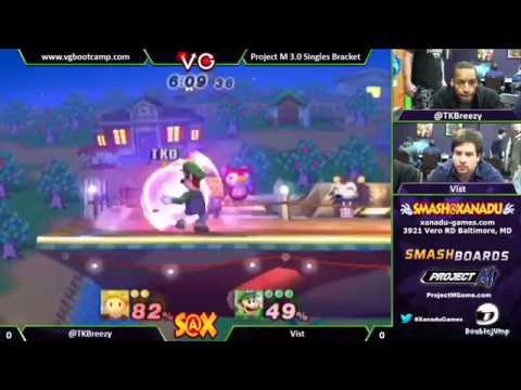 Xanadu 12/10/13 - Tkbreezy (Lucas/Squirtle) vs. Vist (Luigi)