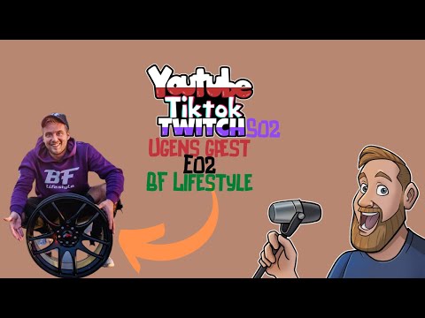 Youtube Tiktok Twitch Podcast - Mød BF Lifestyle. Dansk Podcast Snak om biler og rygter! Dansk Hygge