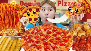 Download lagu MUKBANG DIY Chicken Pizza Asmr Eating Sound by HIU 하이유 mp3
