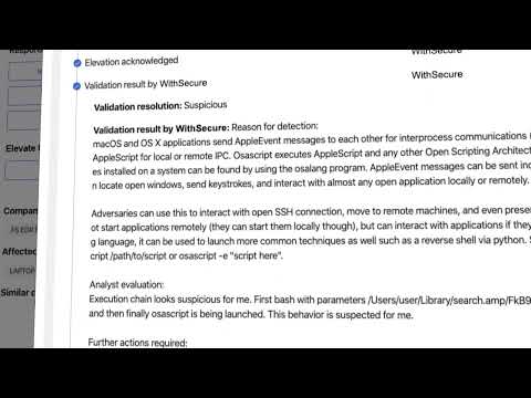 Withsecure Elements Endpoint Detection And Response Withsecure