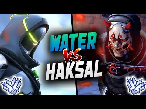 WATER GENJI VS HAKSAL GENJI! WHO"S BEST GENJI?! [ OVERWATCH SEASON 19 TOP 500 ]