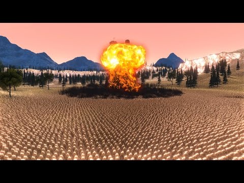1.000.000 ZOMBIES vs NUKES - Ultimate Epic Battle Simulator