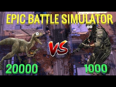 20000 Velociraptor Vs 1000 Marines - Dino Crisis Epic Simulator - 4K Ultra HD
