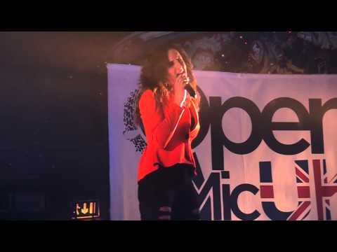 BEYONCE - RUNNING performed by NIKKI ROGERS at the Dewsbury Area Final of Open Mic UK