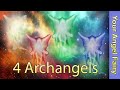 The Four Archangels Michael Gabriel Raphael Uriel Angel Healing Music 432 Hz