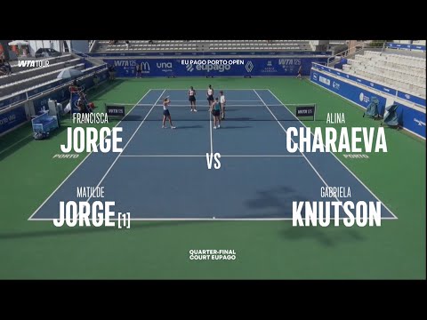 Francisca Jorge & Matilda Jorge (POR) vs Alina Charaeva & Gabriela Knutson (CZE)  -   HiLights