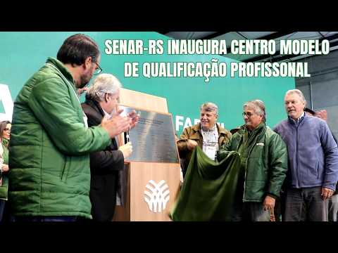 Senar-RS entrega escola modelo de qualificação profissional