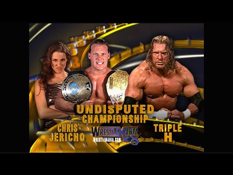 Story of Chris Jericho vs. Triple H | WrestleMania 18