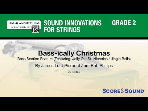 Bass-ically Christmas, arr. Bob Phillips – Score & Sound