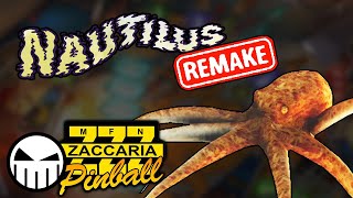 Nautilus REMAKE (2018) - Zaccaria Pinball - Crow Pinball