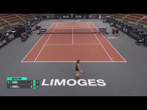 Fiona Ferro (FRA) vs Alycia Parks (USA) // Open BLS de Limoges